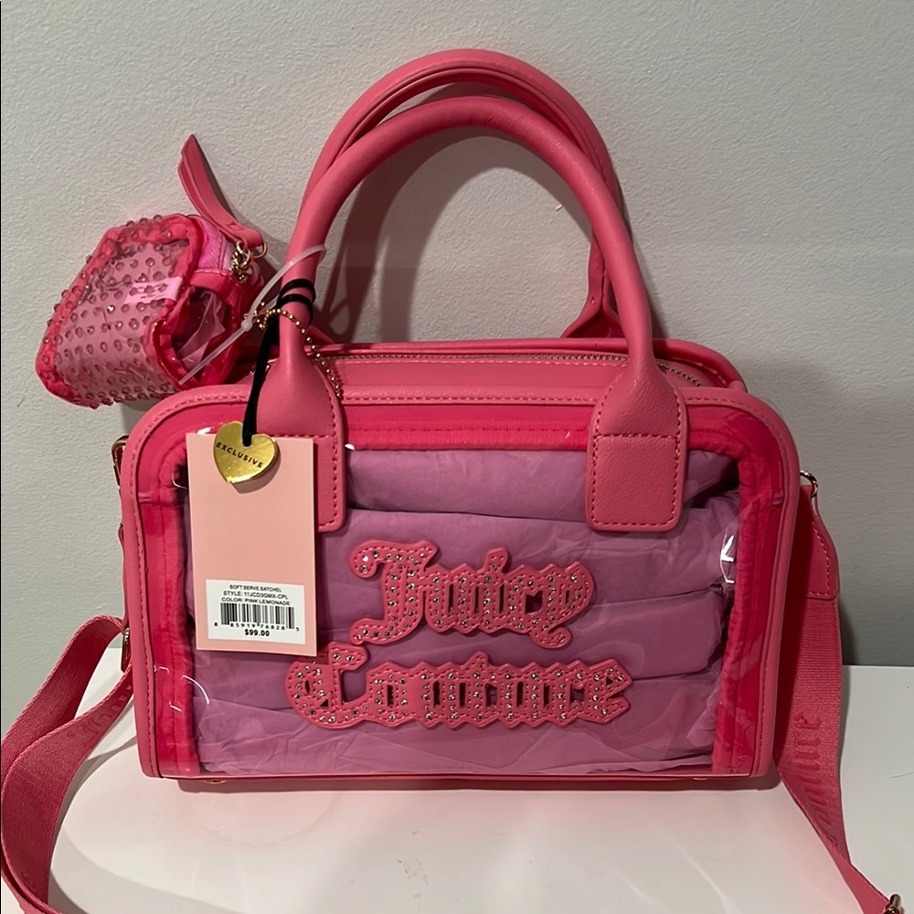 Juicy Couture Pink Crossbody Bag - Picture 4 of 9